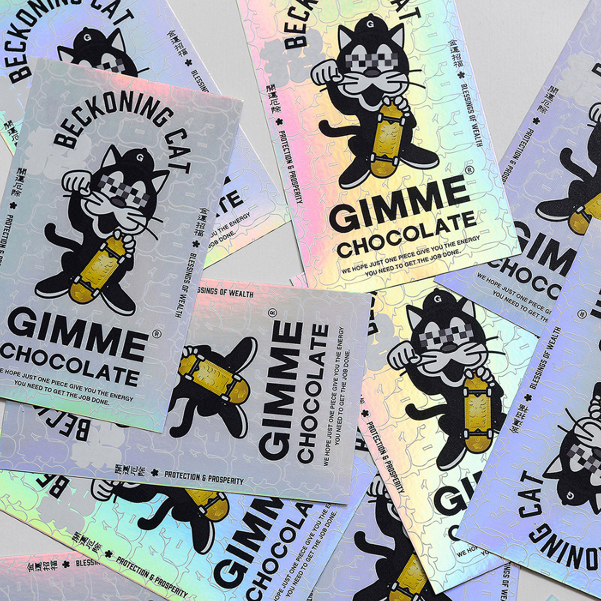ギミーくん 招き猫ステッカー